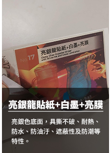 17Glossy Silver Polyester Sticker with White Ink and Glossy Lamination-17亮銀龍貼紙+白墨+亮膜.jpg